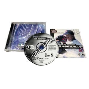 World Series Baseball 2K2 (Sega Dreamcast, 2001) Tested , Working